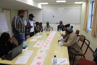Workshop with small-scale farmers in Eastern Cape, South Africa